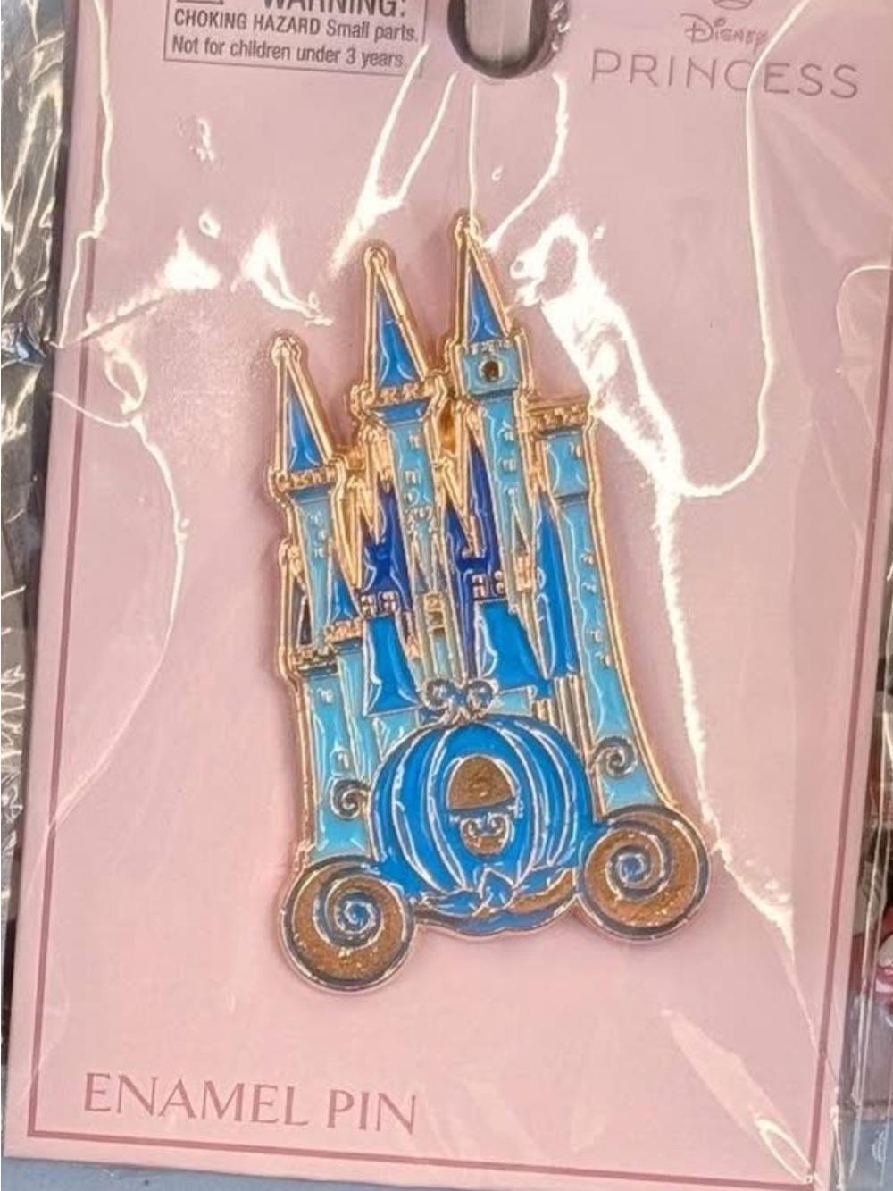 Disney Cinderella castle carriage pin
